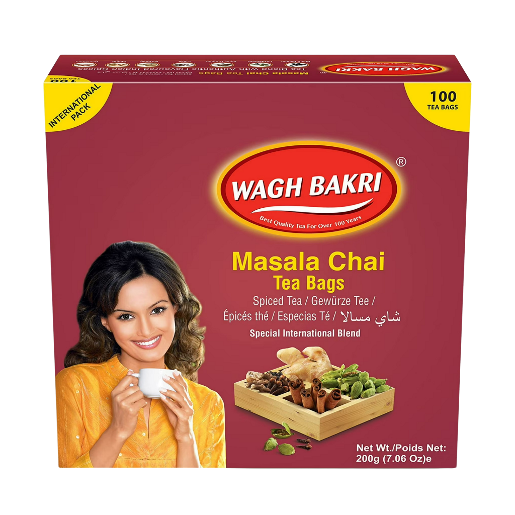 Wagh Bakri Masala Chai 100 bags buy online USA - 1